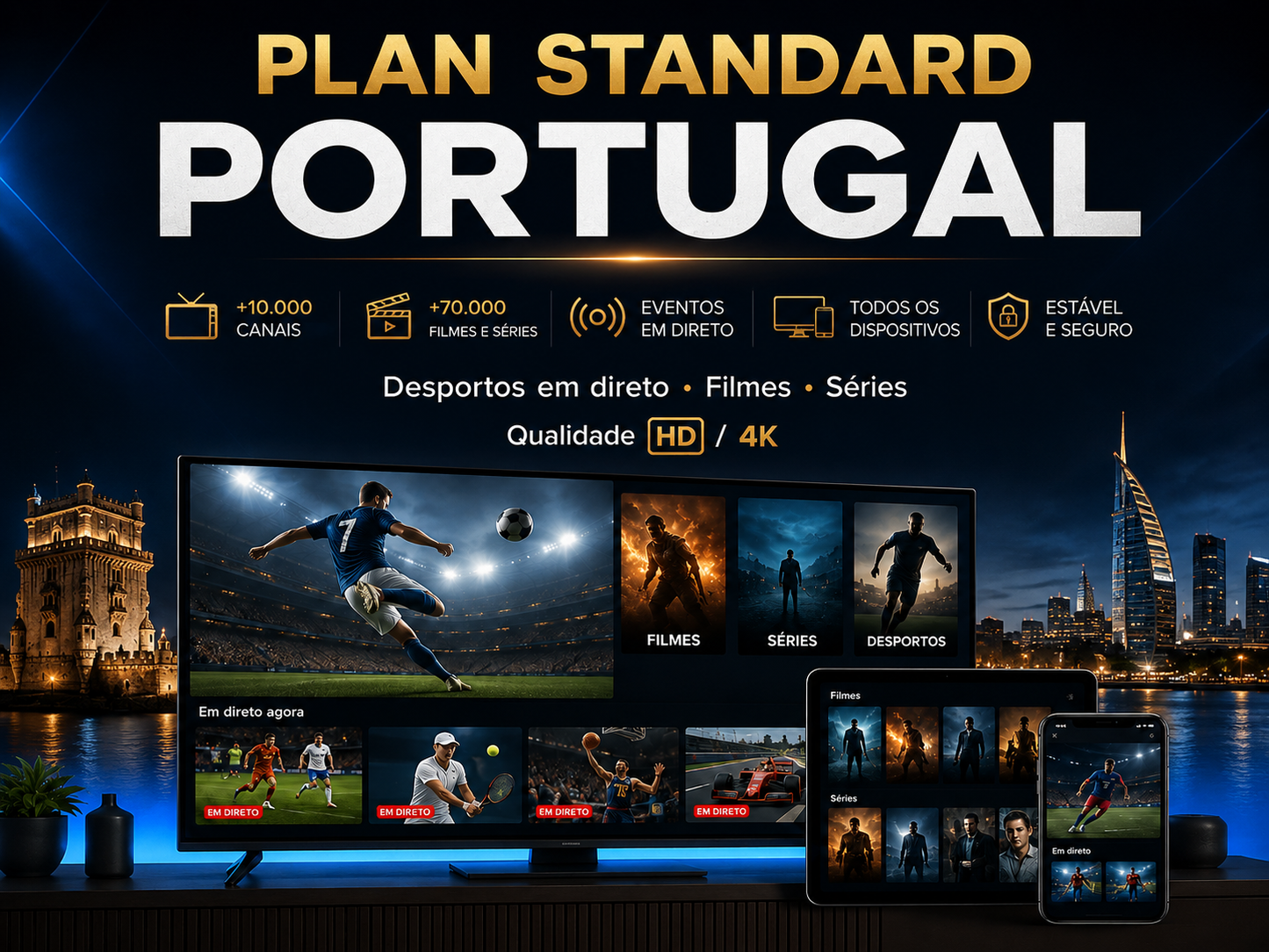 Plan Standard Portugal 12 meses