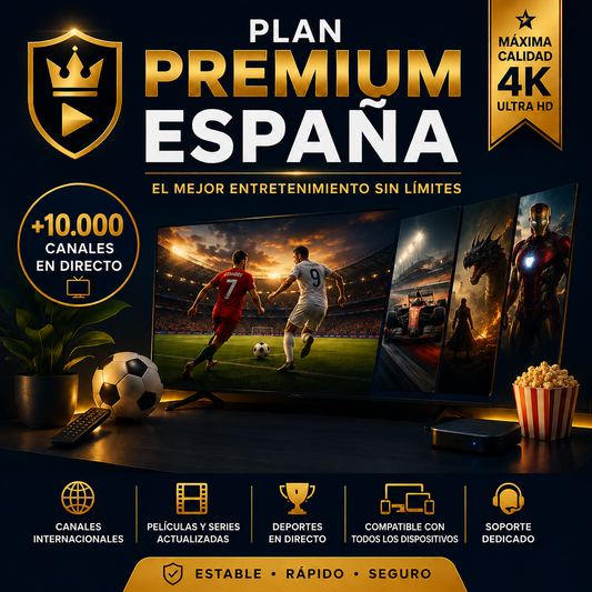 Plan Premium España 12 meses